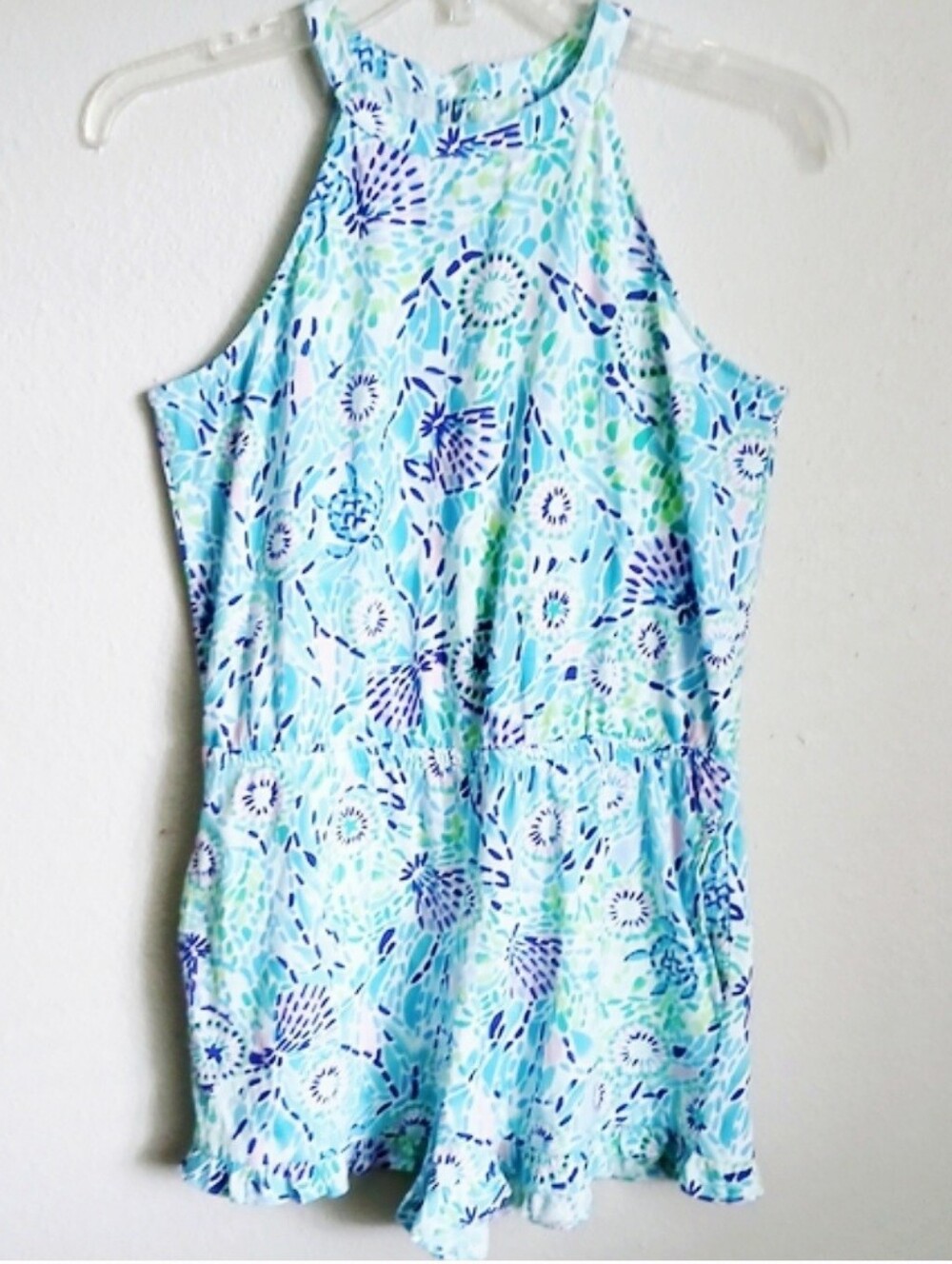 Lily Pulitzer Girls Tropical Romper Size XL ⁷